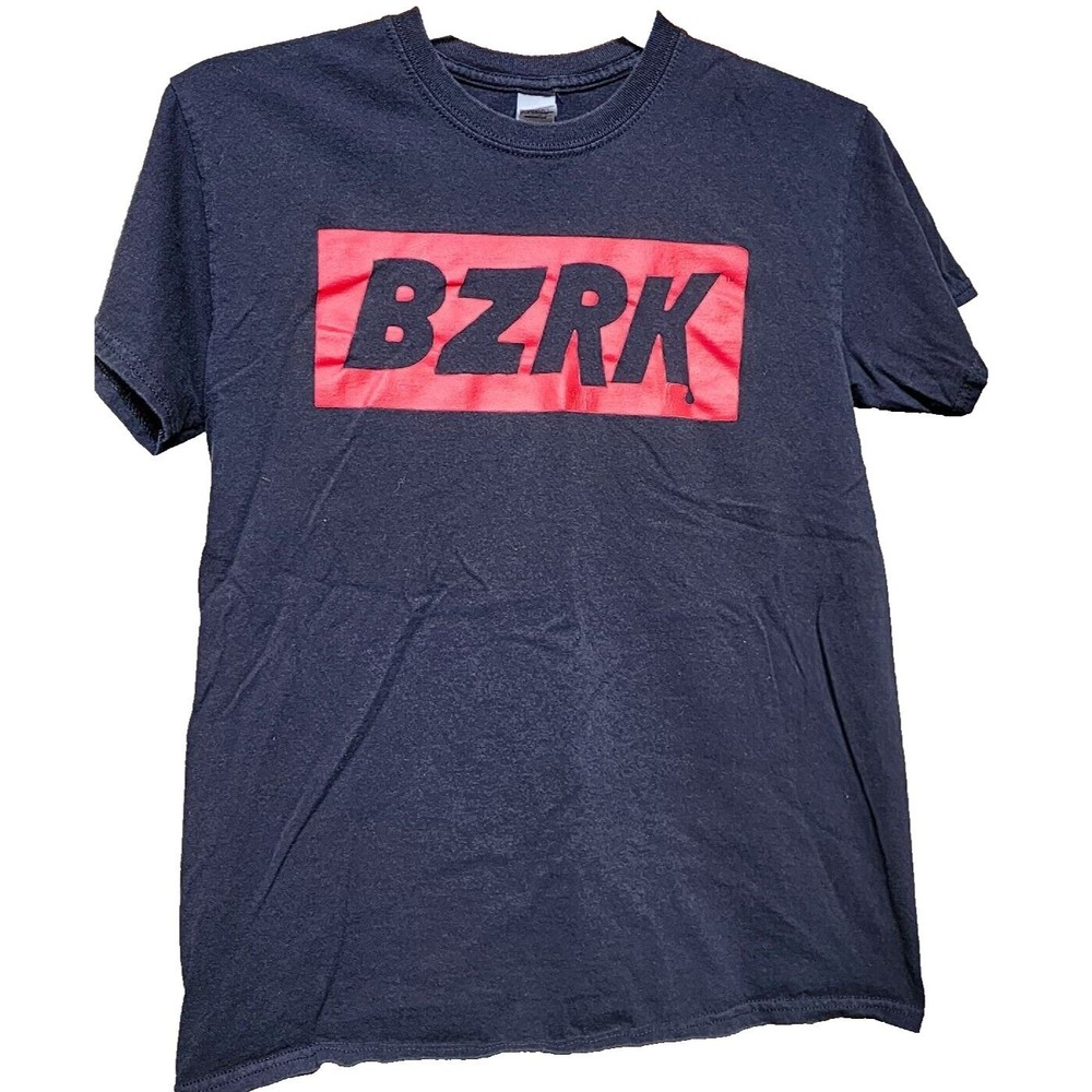 BZRK Black Magic T-Shirt Black Size Medium Gym Workout Muscles